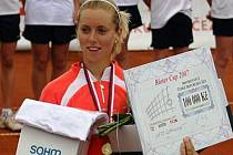 Na nejpomalejším tenisovém povrchu sbírá jihlavská hráčka Iveta Gerlová nejvíce úspěchů.