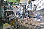 Boj s koronavirem v nemocnicích na Vysočině. Ilustrační foto