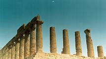 Chrám bohyně Hery v Agrigentu, Sicílie.