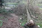 Cyklisté jedoucí z Jihlavy do Luk čeká na cestě nepříjemné překvapení.