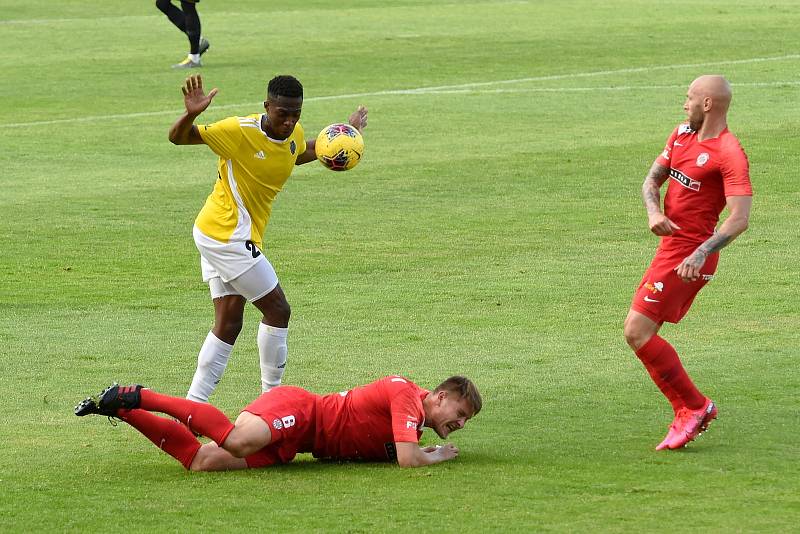 15.6.2020 - 23 kolo F:NL mezi domácí FC Zbrojovka Brno a FC Vysočina Jihlava