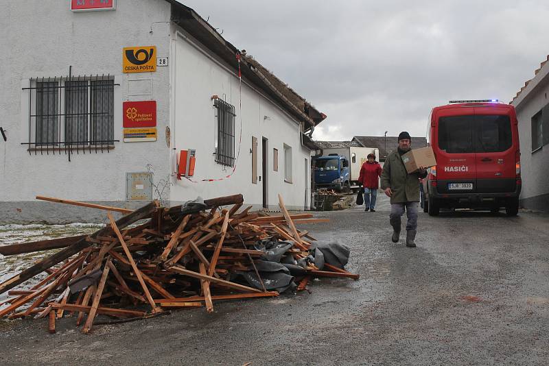 Rohozná se vyrovnává s následky Sabine.