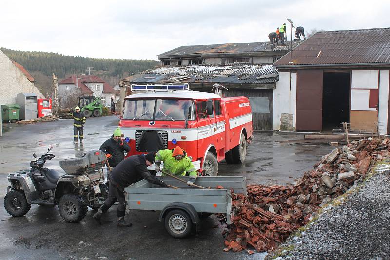 Rohozná se vyrovnává s následky Sabine.