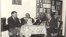 Setkání ve Staré Říši. Gabriel Florian, Norbert Brassine a Jan Florian.