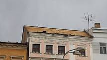 Muzeum Vysočiny v Jihlavě je aktuálně  bez střechy.