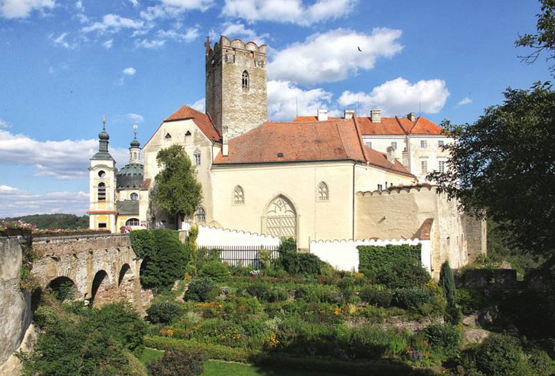 Zámek ve Vranově nad Dyjí. Lidé se nově dostanou i na věž.