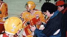 Dukla byla pevnou součástí československé špičky ledního hokeje.