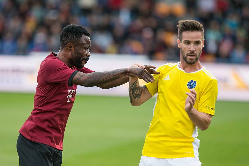 Fotbalové utkání třetího kola MOL Cupu mezi FC Vysočina Jihlava a AC Sparta Praha.