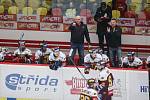 Utkání 45. kola hokejové extraligy: HC Dukla Jihlava - HC Dynamo Pardubice, 30. ledna 2018 v Jihlavě.