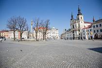 Nejvyšší podíl městského obyvatelstva má Jihlavsko. Na snímku Masarykovo náměstí v Jihlavě.