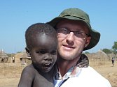 Lékař Petr Kozmon v Jižním Súdánu.