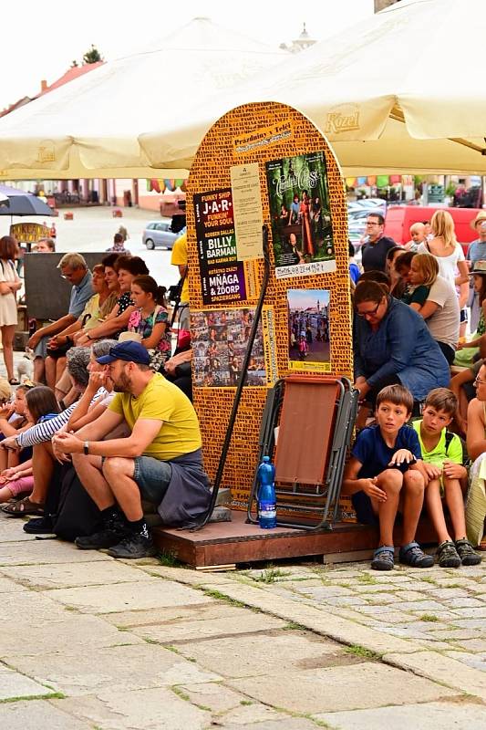 Historické centrum Telče ožilo jubilejními čtyřicátými Prázdninami v Telči.