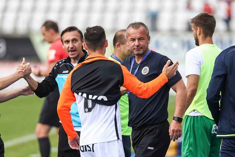 Utkání FNL mezi FC Vysočina JIhlava a FC Hradec Králové.