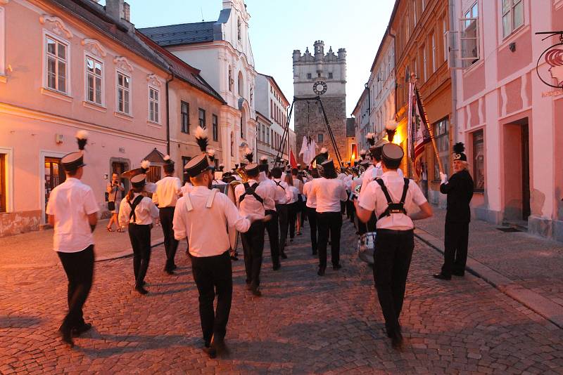 Jihlavští havíři vyráží z podzemí do ulic města po dvou letech.