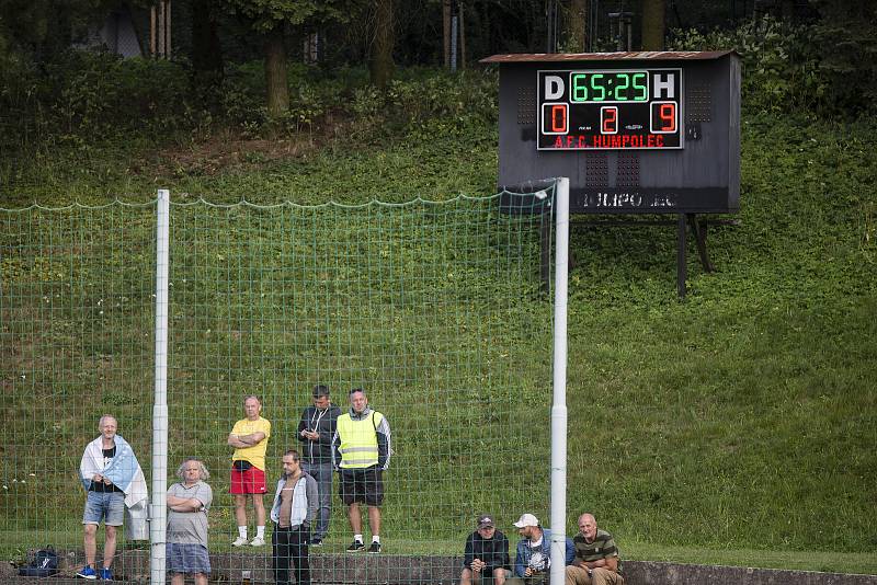 Úvodní kolo MOL Cupu mezi A.F.C. Humpolec a FC Vysočina Jihlava.