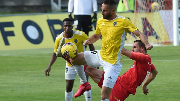 15.6.2020 - 23 kolo F:NL mezi domácí FC Zbrojovka Brno a FC Vysočina Jihlava