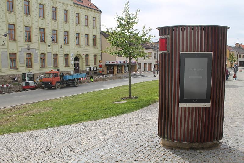 Novinkou v Třešti je elektronická úřední deska.