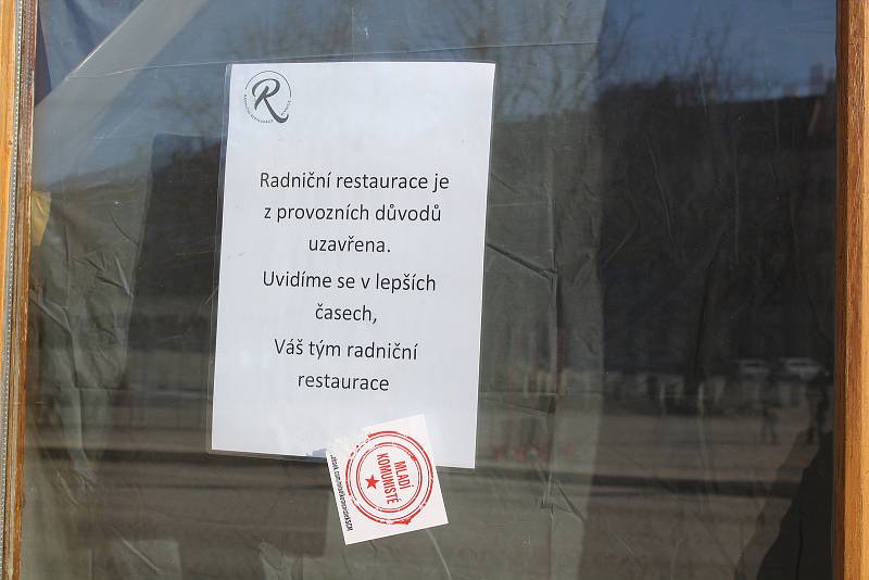 Radniční restaurace je uzavřená, dříve přitom bývala jednou z nejlepších ve městě.