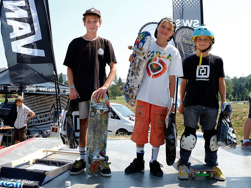 Závody v Českém mlýně si skateboardisté chtějí užít.