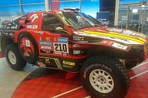 Nová podoba vozu Ford Raptor Shrek, se kterým Martin Prokop a Viktor Chytka absolvují Rally Dakar 2023.