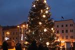 I v letošním roce je na jihlavském náměstí vánoční atmosféra.