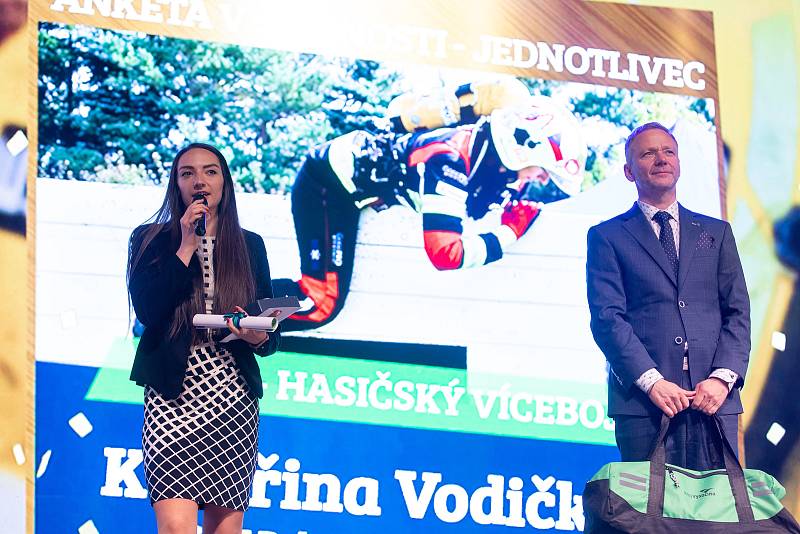 Slavnostní vyhlášení ankety Sportovec Kraje Vysočina za rok 2021.