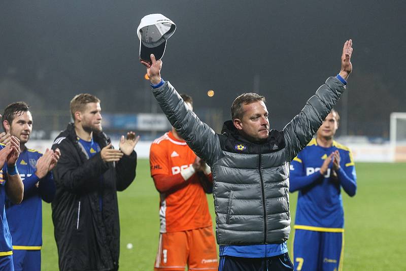 Utkání 15. kola Fotbalové národní ligy mezi FC Vysočina Jihlava a FK Ústí nad Labem.