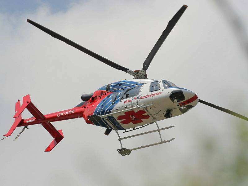 Nyní provozuje záchranářské vrtulníky na Vysočině brněnská firma Alfa-Helicopter, jejíž piloti létají z Jihlavy od roku 1993. Od roku 2003 přepravuje pacienty stroj Bell 427. 
