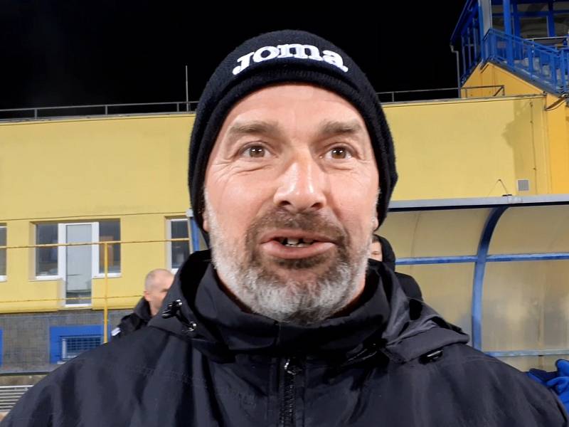 Jaromír Blažek coby trenér brankářů FK Ústí nad Labem