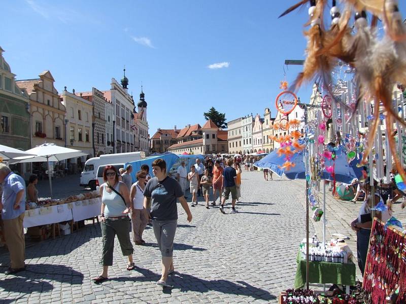 Tradiční  letní jarmark v Telči