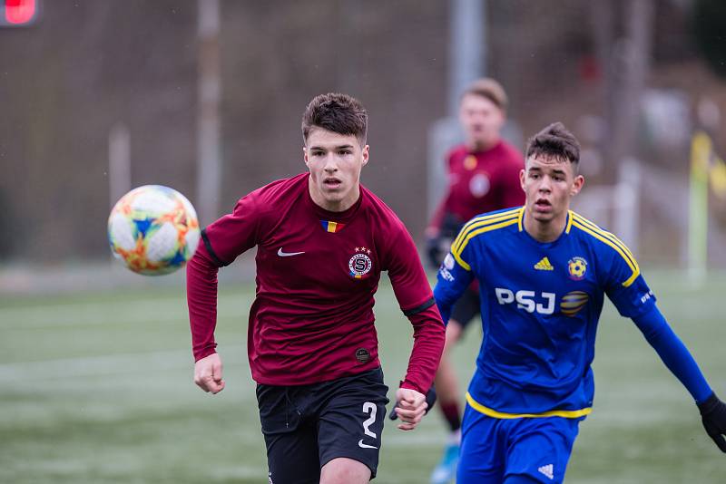 Přípravné fotbalové utkání mezi FC Vysočina Jihlava a AC Sparta Praha B ze dne 19. února 2020 v Jihlavě.