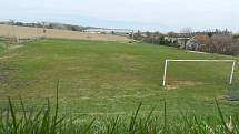 Na hřišti v Nové Říši se už fotbalové soutěže nehrají.