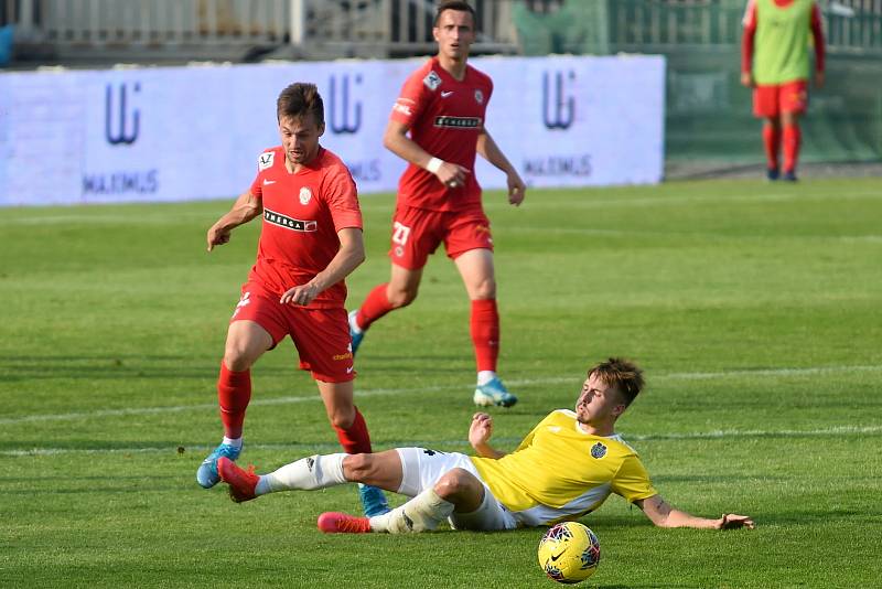 15.6.2020 - 23 kolo F:NL mezi domácí FC Zbrojovka Brno a FC Vysočina Jihlava