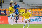 Fotbalové utkání 19. kola FNL mezi FC Vysočina Jihlava a FK Varnsdorf.