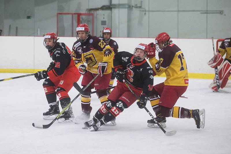 Extraliga dorostu: Dukla Jihlava - Žďár nad Sázavou.