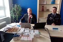 Kriminalista Pavel Kubiš informuje o rozsáhlém případu drogové kriminality na Vysočině