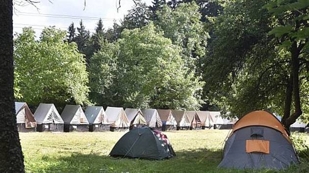 Tábor Kratizna v Hodicích.