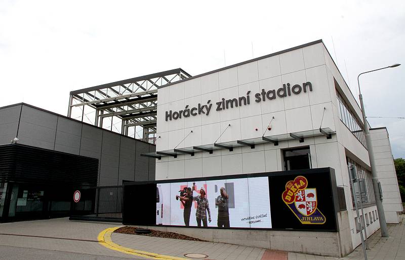 Horácký zimní stadion v Jihlavě. Ilustrační foto.