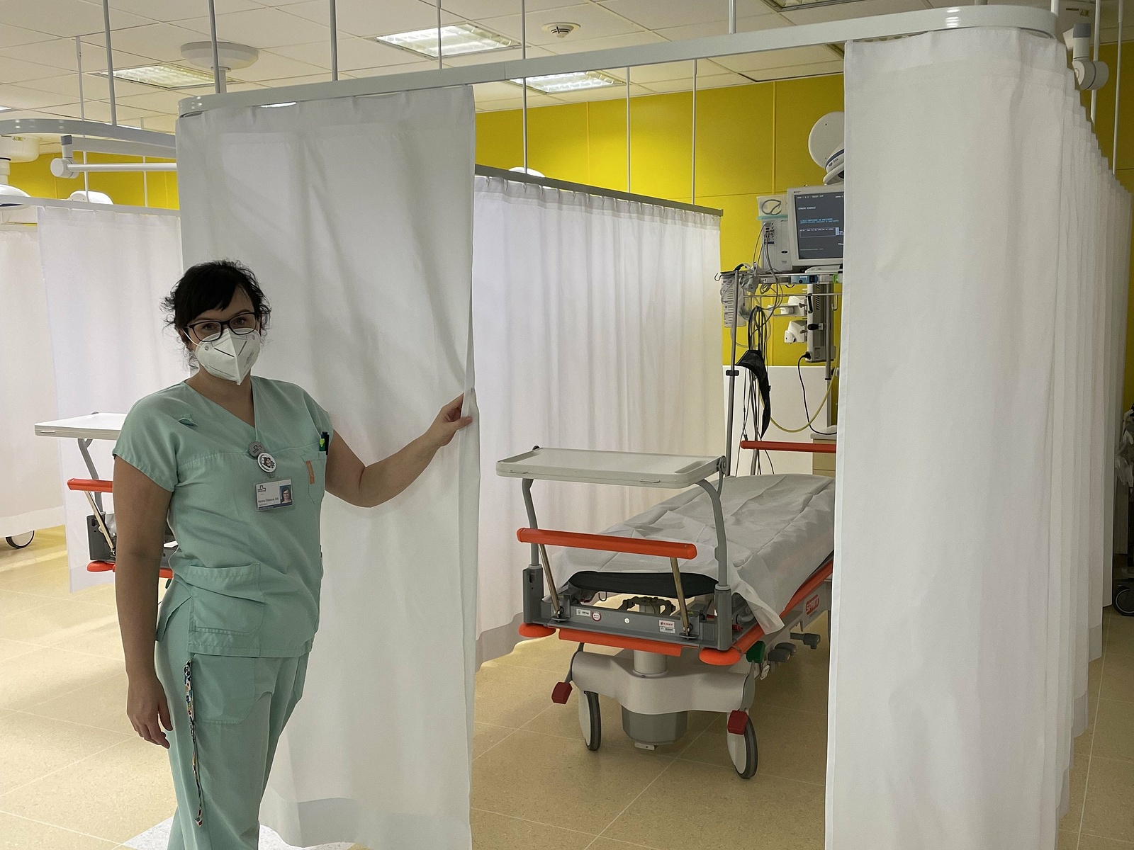 Urgentní příjem jihlavské nemocnice: pacienti mají větší soukromí. Díky  zástěnám - Jihlavský deník