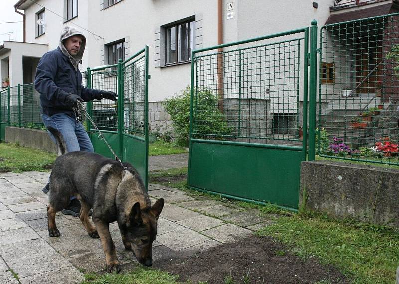 Jihlavští kriminalisté dnes v ulici Zrzavého v Jihlavě zatkli jednoho z největších výrobců drog na Vysočině.