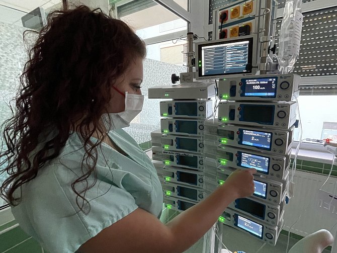 Nové přístroje v jihlavské nemocnici. Foto: poskytla Nemocnice Jihlava
