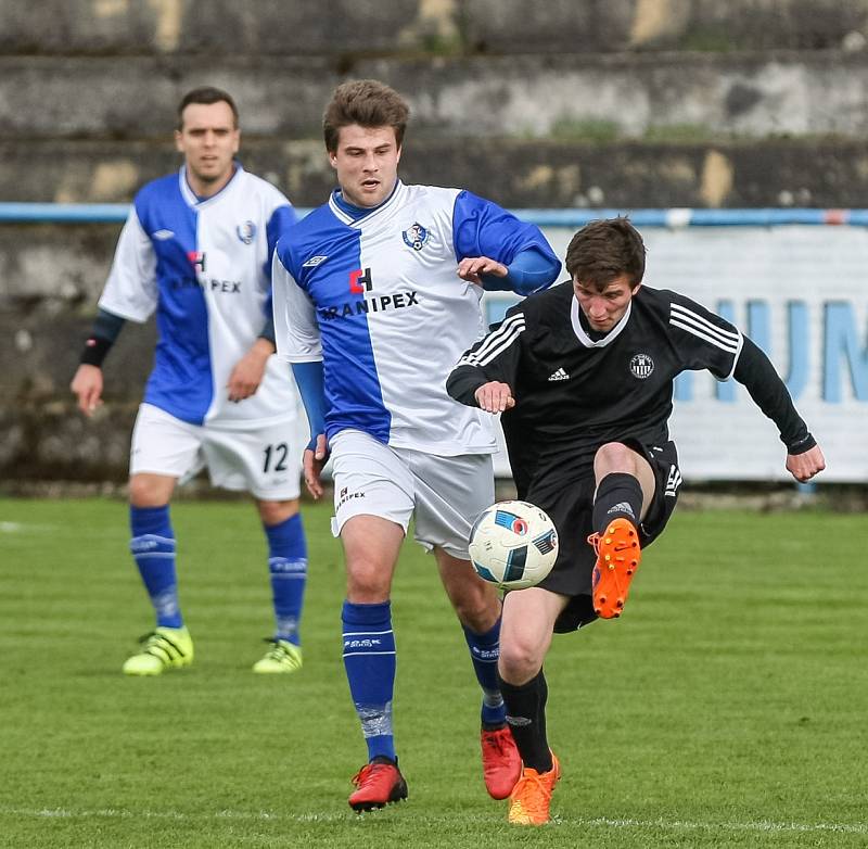 Krajský přebor:  A.F.C. Humpolec "A" proti FC Slovan Havlíčkův Brod.