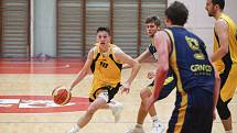 Utkání basketbalové 1. ligy mezi BC Vysočina a BK Opava B.