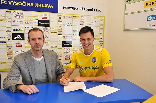 Novým hráčem FC Vysočina se stal obránce Matyáš Písačka.