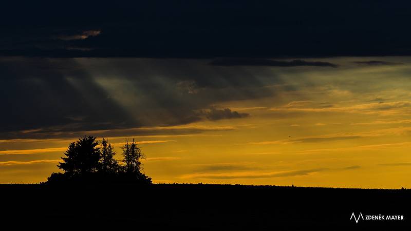 Pohled do přírody.