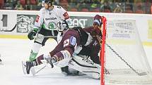 Zápas 27.kola hokejové extraligy mezi HC Dukla Jihlava a BK Mladá Boleslav.