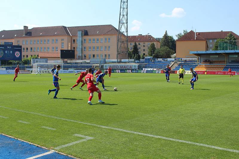 Přípravné utkání FC Vysočina Jihlava - Zbrojovka Brno.