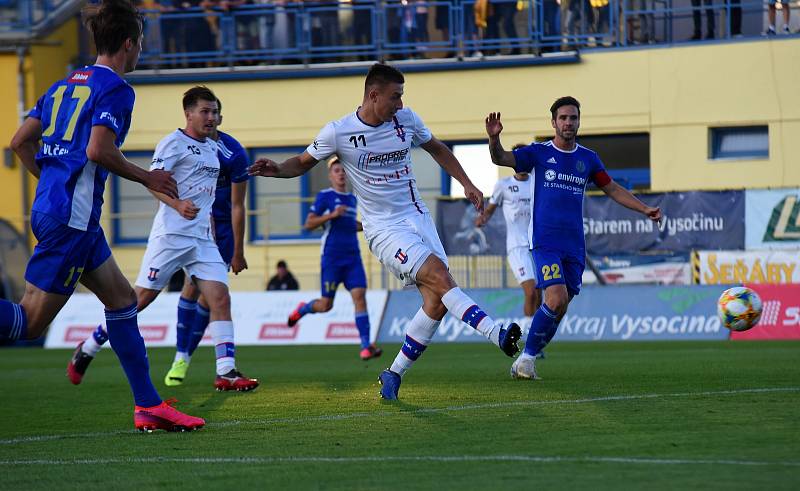 Utkání  FORTUNA:NÁRODNÍ LIGY FC Vysočina Jihlava - SK Líšeň.