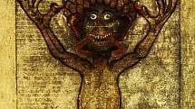 Tak to bylo. V Jihlavě stával na místě morového sloupu pranýř a  popraviště.  Obraz Ďábla z knihy Codex Gigas, kterou dostal císař Rudolf II. krátce po stětí Hubera. Morový sloup v místech, kde se v Jihlavě trestalo.