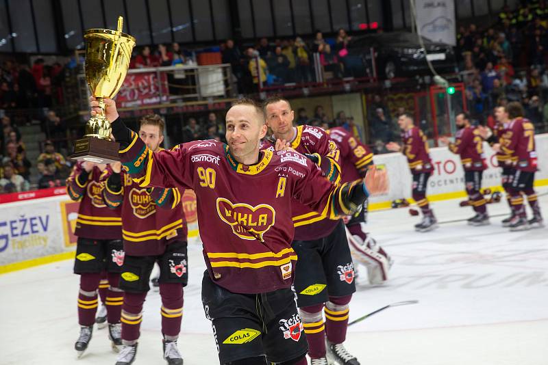 Finále play off první hokejové ligy - 6. zápas: HC Dukla Jihlava - HC Vsetín.